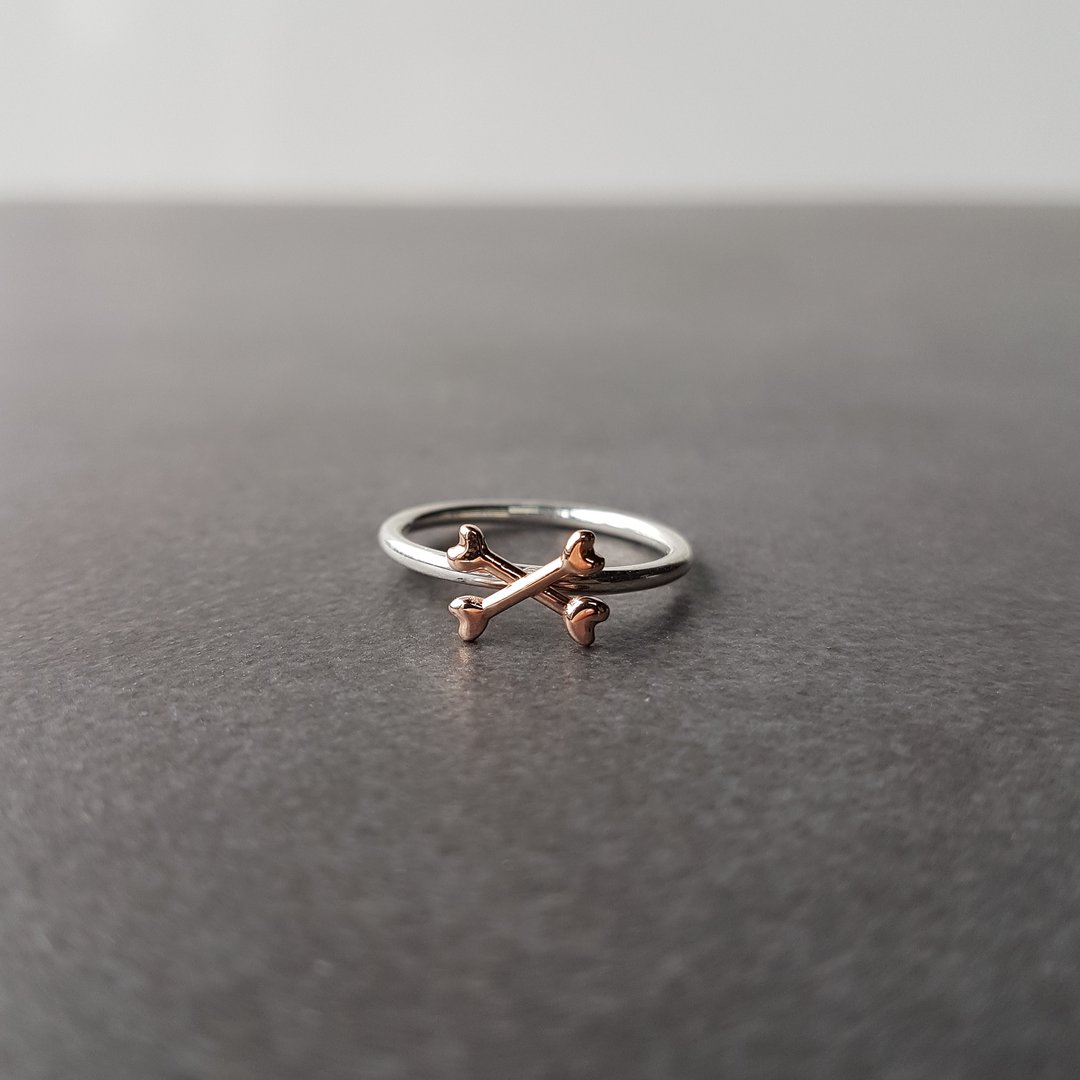 Cross Bones Stacking Rings - Image 5