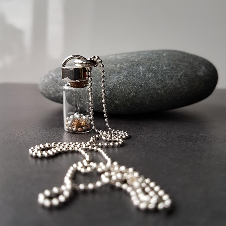 MOON AND VENUS SPECIMEN PENDANT