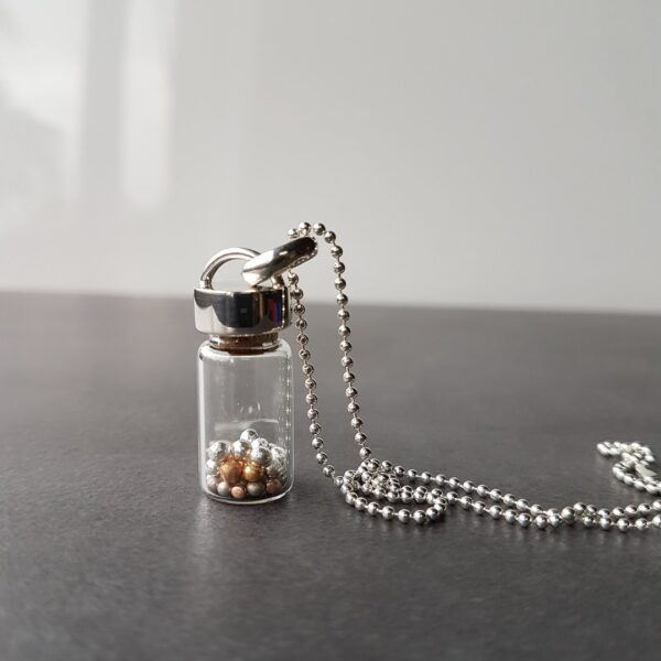 moon and venus specimen pendant