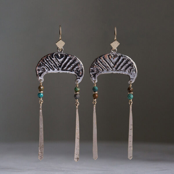 Lunula Earrings