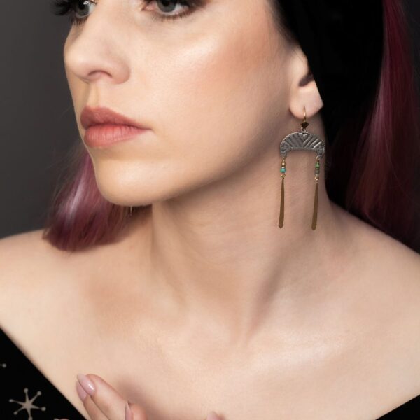 lunula earrings