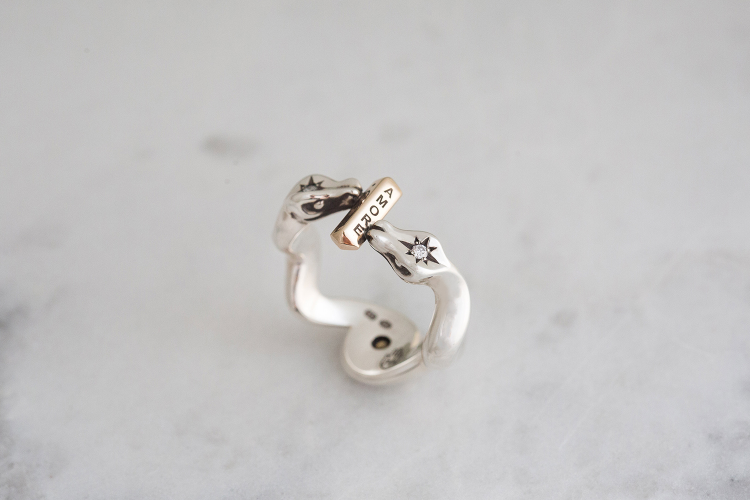 Obelisk Snake Silver