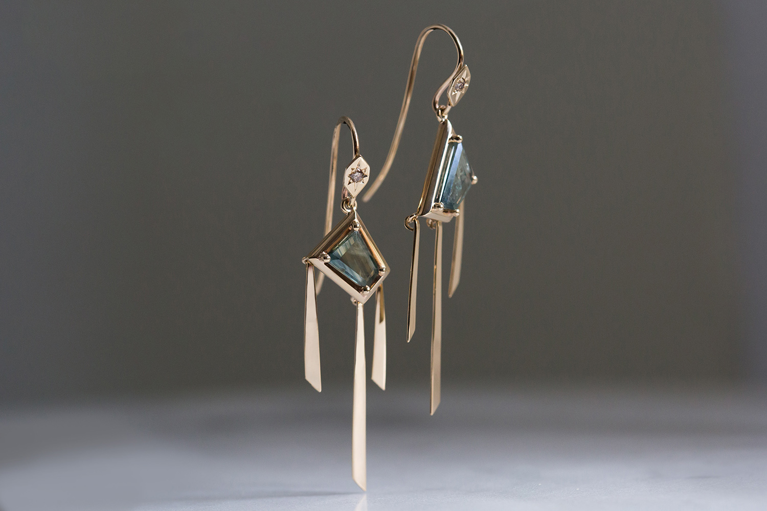 Sapphire Earrings