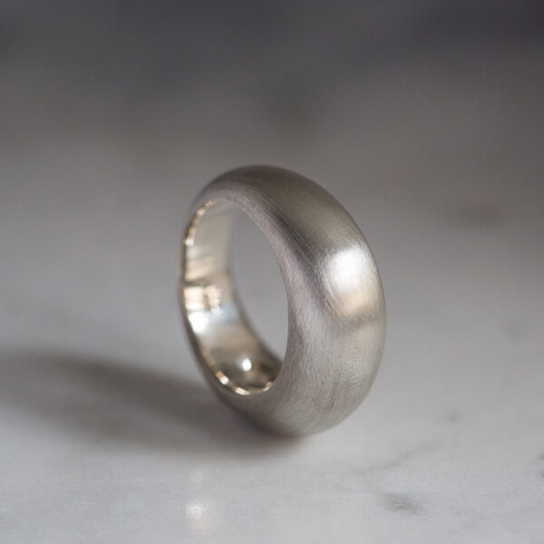 Silver Ring Brushed