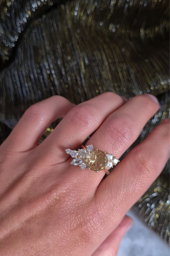 bespoke ring cluster