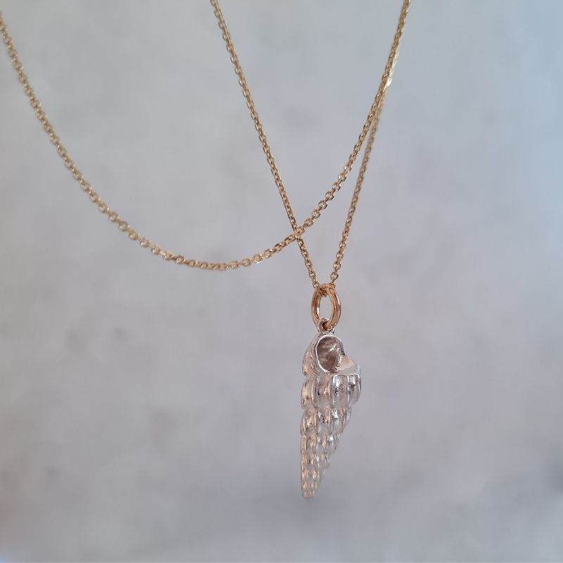 long shell pendant