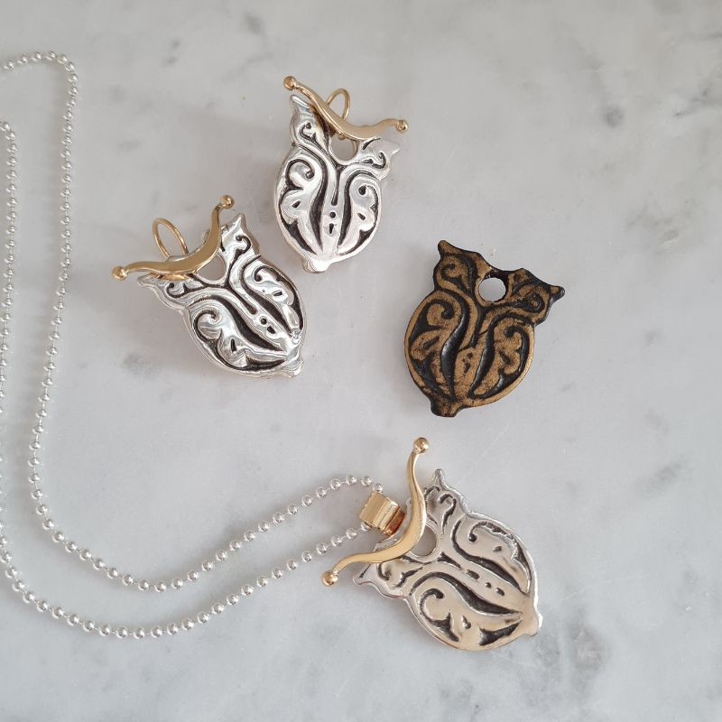 Rus Pendant - Silver and Gold - Image 5