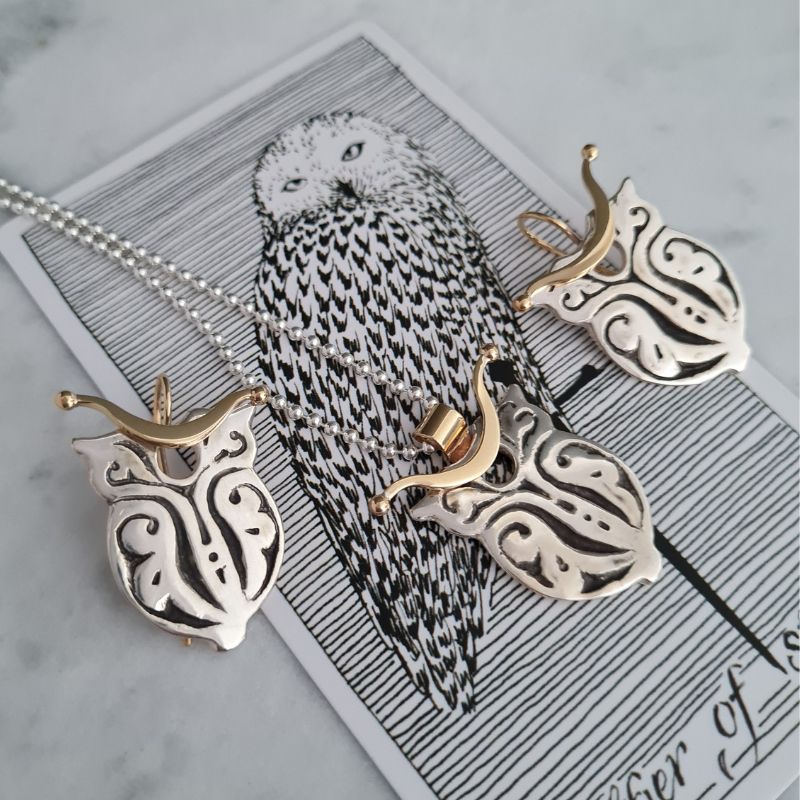 Rus Pendant - Silver and Gold - Image 4