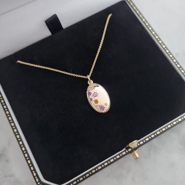Constellation-pendant-yellow-gold-amethyst-citrine-sapphire-diamond-juju-gems-jewellery