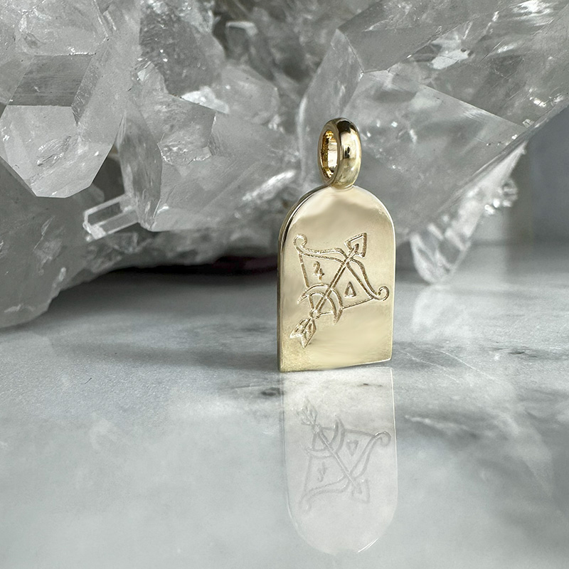 Zodiac Portal Pendant - Sagittarius