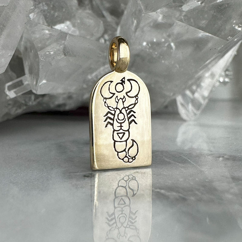 Zodiac Portal Pendant - Scorpio - Image 3